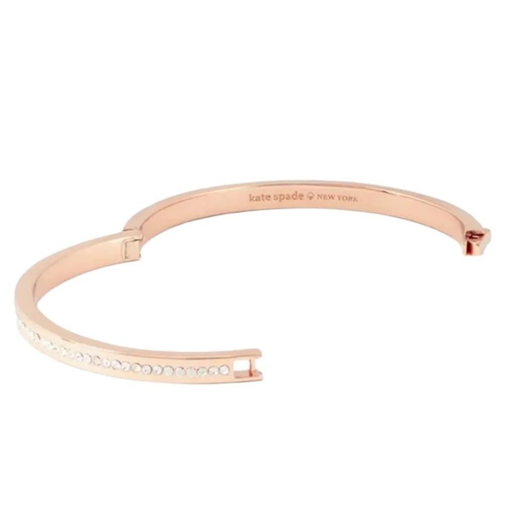 Kate Spade Rose Gold Crystal Bracelet
